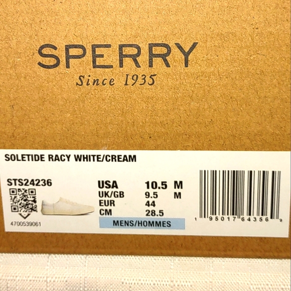 Sperry Men's SeaCycled™ Soletide Racy Sneaker size 10.5 - Picture 9 of 9